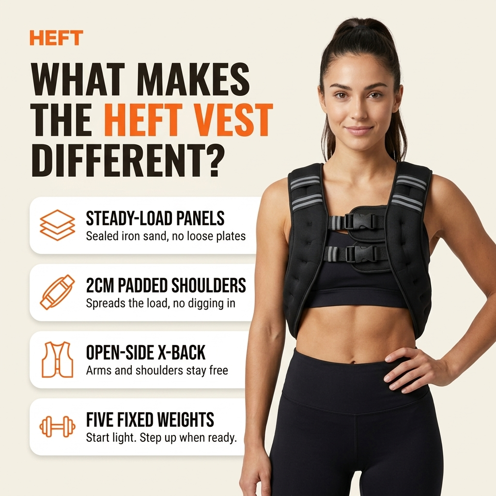 HEFT Steady-Load Weighted Vest